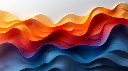 Geometric banner design with  presentation template