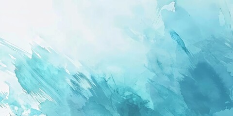 Soft blue watercolor background with abstract and gradient shades. Perfect for digital media and design use.