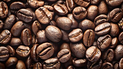 Fototapeta premium This is a coffee beans background