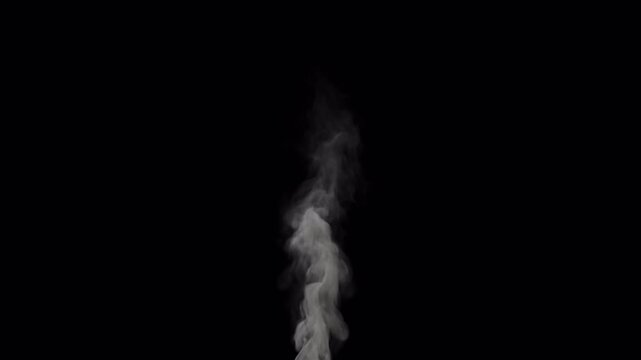 Video of smoke rising in a seamless loop for any duration you want, 4k 30p with alpha channel for transparency. Great for video games and tough jobs	