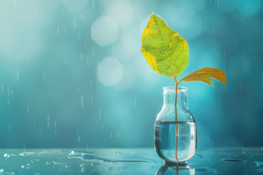 A leaf posing chemically