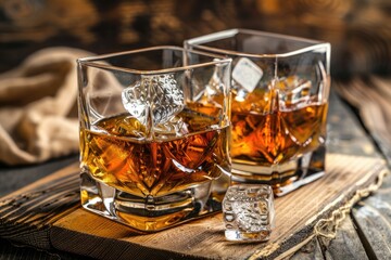 Whiskey for a social gathering at a bar or restaurant