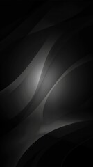 Fototapeta premium Elegant dark wallpaper with a soft, fading gray shadow in the center. ,Dark Color light ,vectorline design , illustration , Mobile Wallpaper