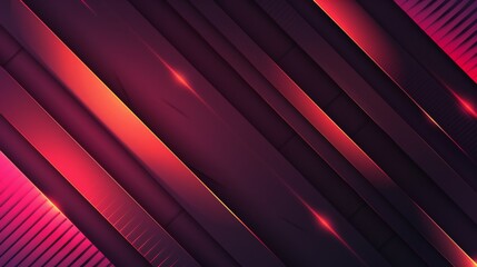 Vibrant red and purple diagonal lines intersect to form a contemporary and energetic abstract backdrop