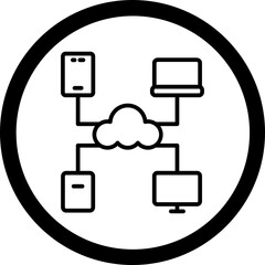 Cloud Service Icon Design