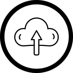 Cloud Upload Icon Design
