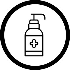 Hand Sanitizer Icon Design