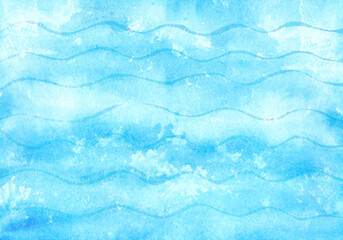 Wellen Aquarell