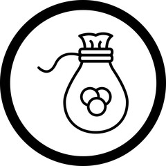 Money Bag Icon Design