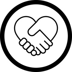 Holding Hand Icon Design