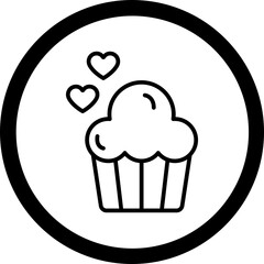 Cupcake Icon Design