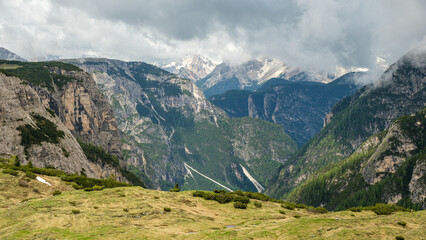 Dolomites Trails: Hiking Tre Cime Circuit in Snow and Fog