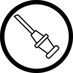 Catheterizaton Vector Icon Design