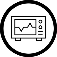 Ecg Vector Icon Design