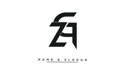 ZG, GZ, Z, G Abstract Letters Logo Monogram
