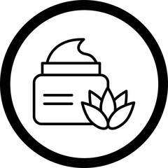 Cream Vector Icon Design