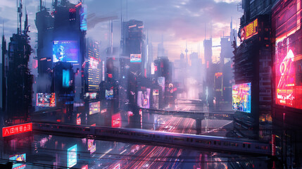 Futuristic city