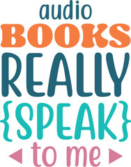 audio books really {speak} to me 2