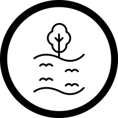 Stream Vector Icon Design