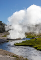 Hydrothermal Pool in Yellowstone