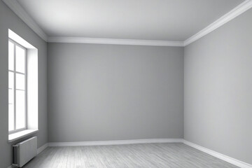 Fototapeta premium empty room 