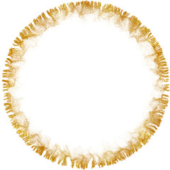 Luxury gold victorian frame. Gold frame sparkling. Gold holidays banner, line decorations. Wedding invitation border. Geometric abstract Design illustration for poster, cover, invitation, ads.