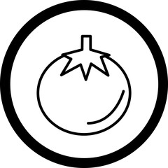 Tomato Icon Design