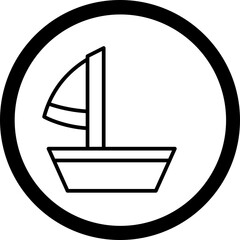 Yacht Icon Design