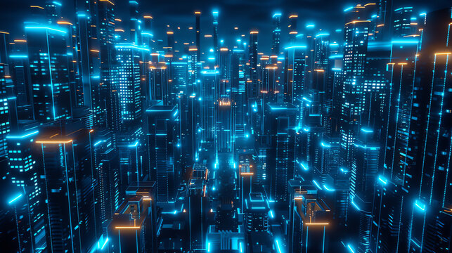 Implementing best practices for income growth, top view, adopting proven strategies, scifi tone, Complementary Color Scheme