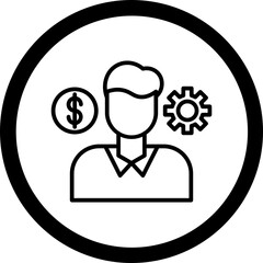 Entrepreneur Icon Design