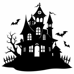 HAUNTED HOUSE SVG , Halloween Bundle Svg, Haunted House Svg Bundle, Haunted House Clipart, Haunted House Svg Cut Files for Cricut