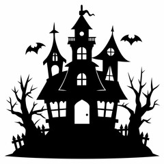 HAUNTED HOUSE SVG , Halloween Bundle Svg, Haunted House Svg Bundle, Haunted House Clipart, Haunted House Svg Cut Files for Cricut