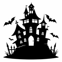 HAUNTED HOUSE SVG , Halloween Bundle Svg, Haunted House Svg Bundle, Haunted House Clipart, Haunted House Svg Cut Files for Cricut