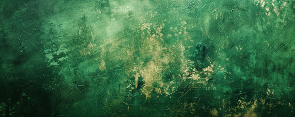 A bold green background featuring a subtle shimmer effect, adding a touch of glamour and elegance.