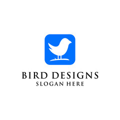 simple concept of ugly bird