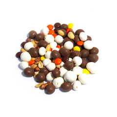 Chocolate Yogurt Peanut Trail Mix
