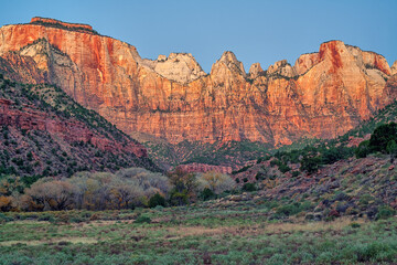 Zion National Park, late autumn