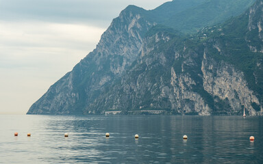 Panoramic Splendor: Lago di Garda and Its Mountain Embrace