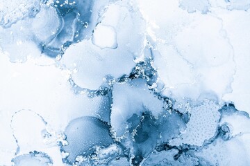 Original artwork photo of marble ink abstract art. High resolution photograph from exemplary original painting. Abstract painting was painted on HQ paper texture to create smooth marbling pattern.