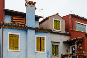 Burano's Rainbow Reflections: A Tapestry of Colorful Homes