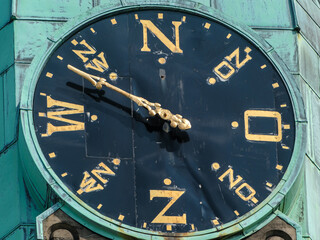 Windrichting duider, Wind direction indicator Holland-Amerika Lijn Rotterdam