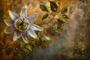 The focus should be on Krishna Kamal's creativity and aesthetic appeal of the flower, showing how its form and symbolism are captured and reimagined in various art forms - Generative AI