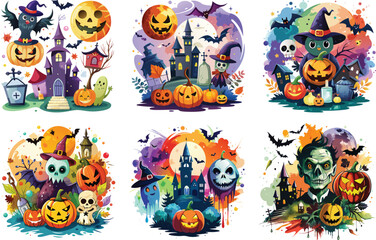 Halloween Vactor Design