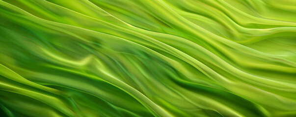 A bright green background with a subtle wave pattern, adding movement and interest without overpowering the color.