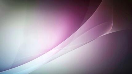 Smoothly blending purple and white abstract wave background with gradient flow