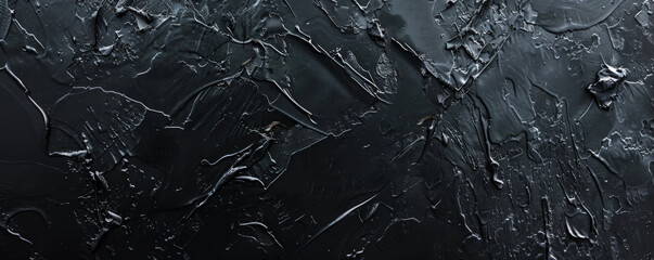 Obraz premium A deep black background with a faint grainy texture, giving it a slightly organic and natural feel.