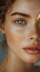 Fototapeta premium close up portrait of a woman