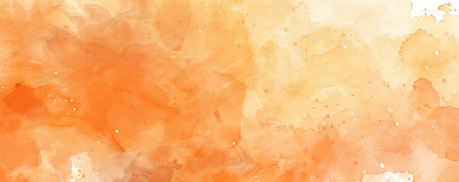 A soft orange background with a slight gradient and a watercolor texture, adding a gentle and artistic touch.