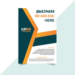 Flayer Design Template Vector, EPS File