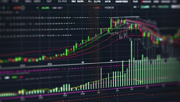Scatter plot depicting the positive correlation between stock prices and trading volume, showcasing growing investor interest.